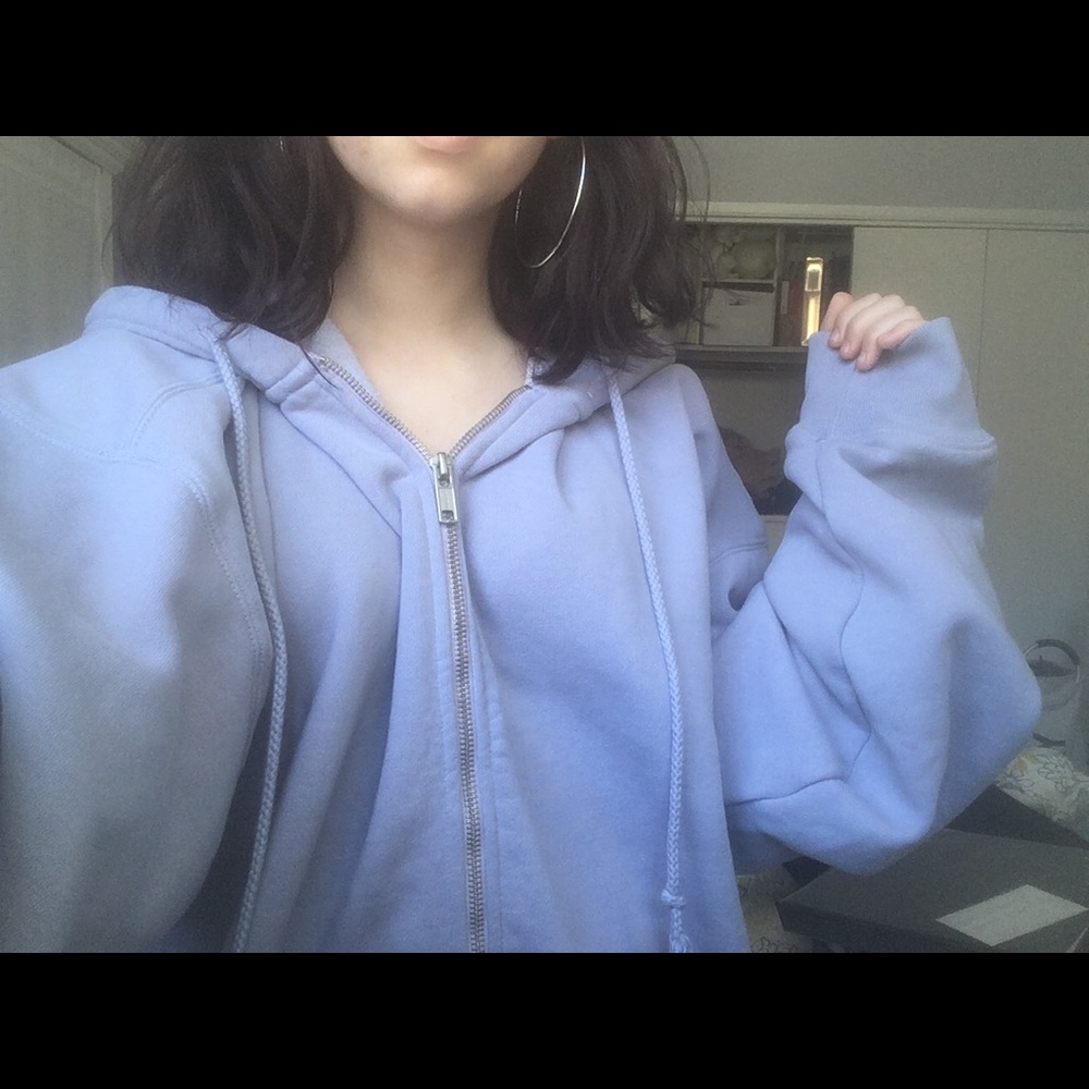 Lavender Oversized Hoodie